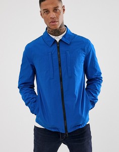 Ярко-синяя куртка в стиле милитари ASOS DESIGN - Синий