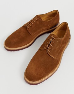 Светло-коричневые замшевые дерби PS Paul Smith Doogie - Рыжий
