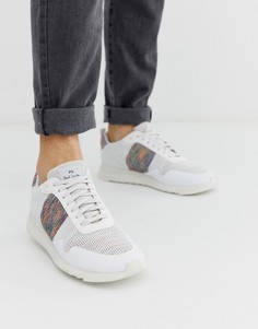 Белые кроссовки со светоотражающей отделкой PS Paul Smith Rapid - Белый