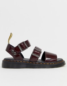Красные сандалии Dr Martens Vegan Gryphon - Красный
