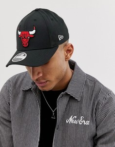 Черная регулируемая кепка New Era 9Fifty Chicago Red Bulls - Черный