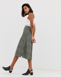 Юбка со вставками в клетку Vero Moda - Мульти