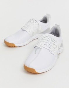 Белые кроссовки Adidas Golf Adicross Bounce - Белый