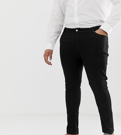 Черные джинсы скинни ASOS DESIGN Plus - Черный