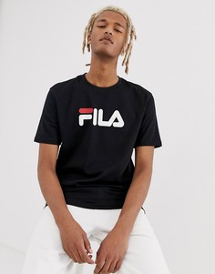 Черная футболка с логотипом Fila Eagle - Черный