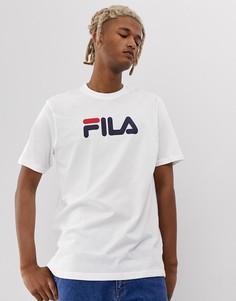 Белая футболка с большим логотипом Fila Eagle - Белый