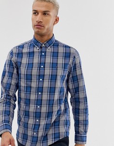 Рубашка в клетку Tommy Hilfiger - Синий