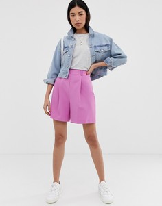 Розовые шорты в винтажном стиле ASOS DESIGN - Розовый