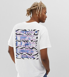 Белая футболка со звериным принтом Reclaimed Vintage - Белый