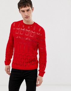 Свободный оранжевый джемпер ASOS DESIGN - Оранжевый