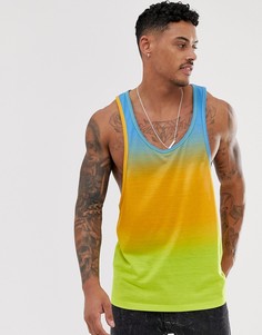 Майка-борцовка с эффектом деграде ASOS DESIGN - Мульти
