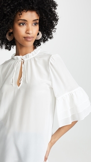 alice + olivia Julius Tier Sleeve Tunic Top