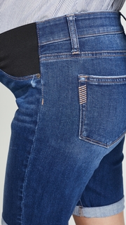 PAIGE Jax Maternity Bermuda Shorts