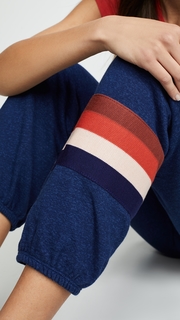 SUNDRY Multi Stripe Basic Sweatpants