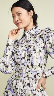 Zimmermann Ninety-Six Shirt Short Dress