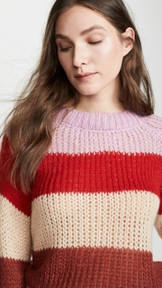 J.O.A. Multi Stripe Sweater