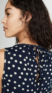 Three Dots Spring Dot Dress