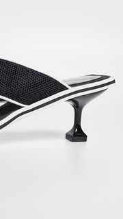 Jeffrey Campbell Goalie Kitten Heel Flip Flops