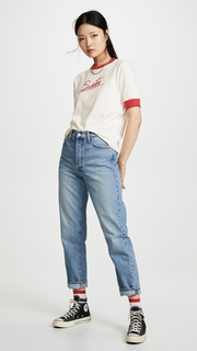 Madewell Sister Graphic Relaxed Ringer Tee