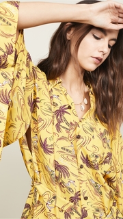 R13 Hawaiian Kimono Dress