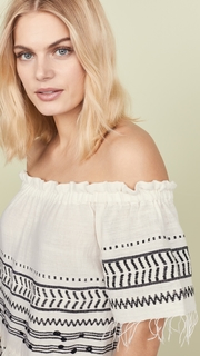 Lemlem Maya Off Shoulder Dress