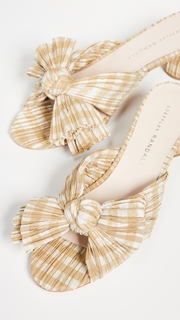 Loeffler Randall Emilia Pleated Knot Mules