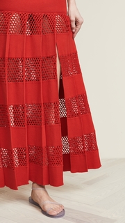 Sonia Rykiel Textured Stripe Skirt