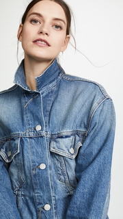 Acne Studios 2000 W Mid Blue Trash Jacket