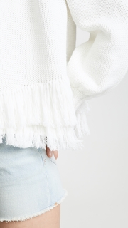 FRAME Fringe Cardigan