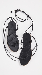 Madewell Boardwalk Lace Up Sandals