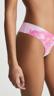 Commando Pink Palms Thong