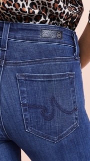 AG The Mari High Rise Slim Straight Jeans