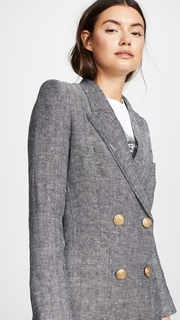 SMYTHE Unstructured Linen Blazer