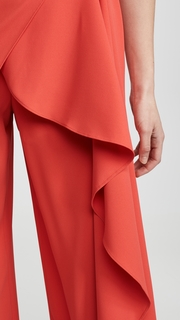 alice + olivia Maxie Ruffled Jumpsuit