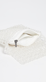 Sam Edelman Violet Acrylic Beaded Bag