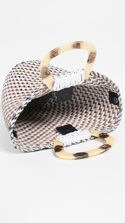 Loeffler Randall Woven Fan Tote