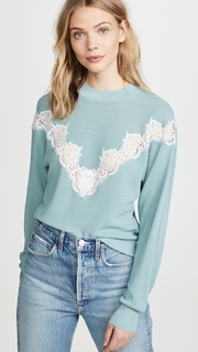 See by Chloe Lace Detail Pullover