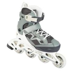 Роликовые Коньки Раздвижные Детские Серые Fit 3 Oxelo