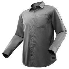 Модульная Мужская Рубашка С Длинными Рукавами Travel 500 Modul Forclaz