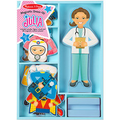 Магнитный игровой набор Melissa & Doug "Одень Джулию", 24 элемента