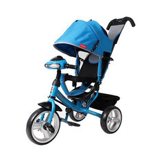 Трехколесный велосипед Moby Kids Comfort 12x10, синий