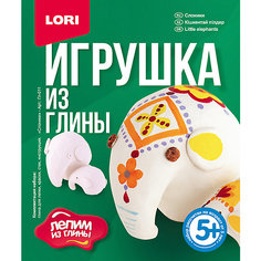 Набор для лепки Lori "Игрушка из глины" Слоники