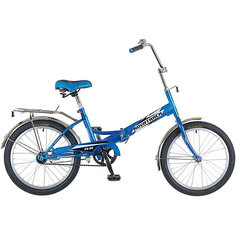 Велосипед Novatrack FS30, 20", синий