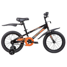 Велосипед Novatrack Juster, 16", черный