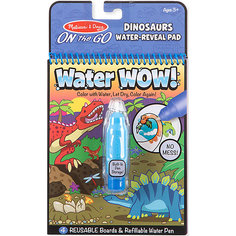 Набор для творчества Melissa & Doug "Динозавры", Рисуем водой