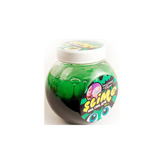 Лизун "Волшебный мир" Slime Mega Mix, черный и зеленый, 500 г