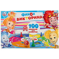 Настольная игра "Викторина 100 вопросов" Фиксики Умка