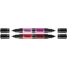 Лак-ручка для ногтей Creative Nails, 4 шт.: красный, бордовый, светло-фиолетовый, розовый