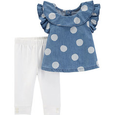 Комплект: туника и леггинсы carter’s для девочки Carters