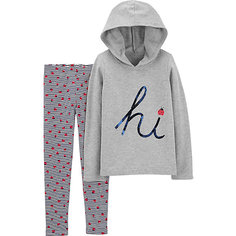 Комплект: толстовка и леггинсы carter’s для девочки Carters
